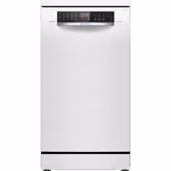 Bosch Serie 6 SPS6YMW14E, Libera installazione, Compatta (45 cm), Bianco, Nero, 2 cestello/i, Cassetto
