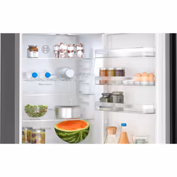 Bosch Serie 4 KGN392XCF frigorifero con congelatore Libera installazione 363 L C Nero - Vista aggiuntiva 6