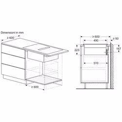 Bosch Serie 6 PVQ731H26E piano cottura Nero Da incasso 71 cm Piano cottura a induzione 4 Fornello(i) - Vista aggiuntiva 5