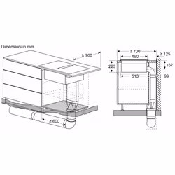 Bosch Serie 6 PVQ731H26E piano cottura Nero Da incasso 71 cm Piano cottura a induzione 4 Fornello(i) - Vista aggiuntiva 7
