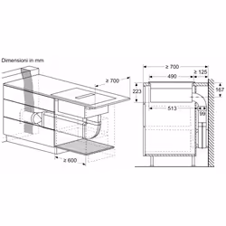 Bosch Serie 6 PVQ731H26E piano cottura Nero Da incasso 71 cm Piano cottura a induzione 4 Fornello(i) - Vista aggiuntiva 8