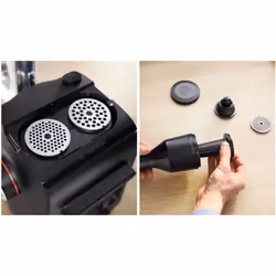 Bosch MFWS440B tritacarne 1900 W Nero, Argento - Vista aggiuntiva 7