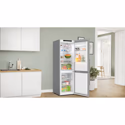 Bosch Serie 4 KGN36VIBT frigorifero con congelatore Libera installazione 321 L B Acciaio inox