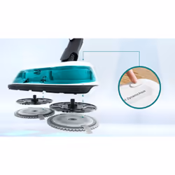 Bosch Scopa elettrica lavapavimenti 2in1 Unlimited 7 ProHygienic Aqua Bianco - Vista aggiuntiva 5