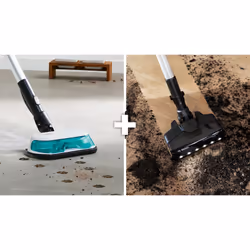 Bosch Scopa elettrica lavapavimenti 2in1 Unlimited 7 ProHygienic Aqua Bianco - Vista aggiuntiva 6