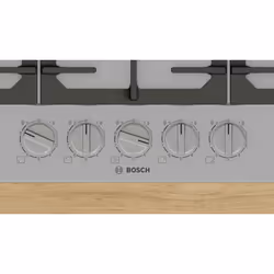 Bosch Serie 6 PCQ7A5I90 , Piano cottura a gas, 75 cm, Acciaio inox - Vista aggiuntiva 4