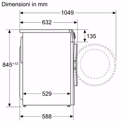 Bosch WGG242Z0IT lavatrice Caricamento frontale 9 kg 1200 Giri/min Bianco - Vista aggiuntiva 8