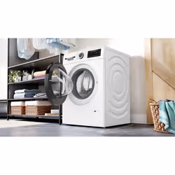Bosch Serie 6 WGG244Z0IT lavatrice Caricamento frontale 9 kg 1400 Giri/min Nero, Bianco