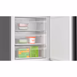 Bosch Serie 4 KGN492XCF frigorifero con congelatore Libera installazione 440 L C Nero, Acciaio inox - Vista aggiuntiva 7