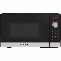 Bosch Serie 2 FFL023MS2F, Superficie piana, Solo microonde, 20 L, 800 W, Display incorporato, LED