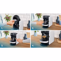 Bosch TAS164E macchina per caffè Automatica Macchina per caffè a capsule 0,7 L - Vista aggiuntiva 8