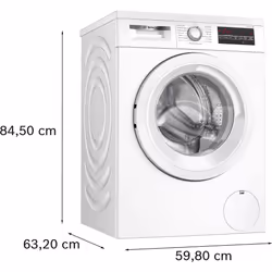 Bosch Serie 6 WUU28T22 lavatrice Caricamento frontale 9 kg 1400 Giri/min Bianco - Vista aggiuntiva 4
