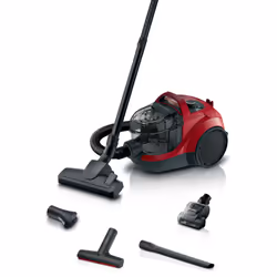 Bosch BGS21CAR, 750 W, Aspiratore a cilindro, Secco, Senza sacchetto, 2 L, Filtro igienico