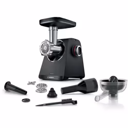 Bosch MFWS430B, 1900 W, Nero, Argento, 2,5 kg/min., 1 m, Plastica, 500 W