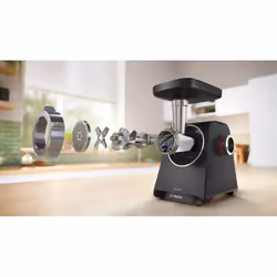 Bosch MFWS430B tritacarne 1900 W Nero, Argento