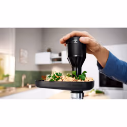 Bosch MFWS430B tritacarne 1900 W Nero, Argento - Vista aggiuntiva 4