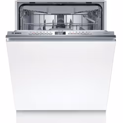 Bosch Serie 4 SMV4EMX71S, A scomparsa totale, Dimensione massima (60 cm), Bianco, 1,75 m, 165 m, 190 m