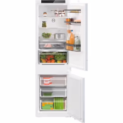 Bosch Serie 4 KIN862SE0 frigorifero con congelatore Da incasso 260 L E, 260 L, SN-ST, 4 kg/24h, E, Compartimento zona fresca, ...