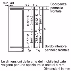 Bosch Serie 4 KIN862SE0 frigorifero con congelatore Da incasso 260 L E - Vista aggiuntiva 7