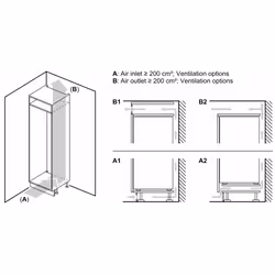 Bosch Serie 4 KIN862SE0 frigorifero con congelatore Da incasso 260 L E - Vista aggiuntiva 8