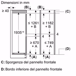 Bosch Serie 2 KIN965SE0 frigorifero con congelatore Da incasso 290 L E Bianco - Vista aggiuntiva 8