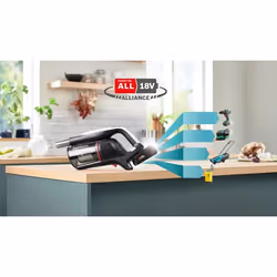 Bosch BCS931WBA Aspirapolvere ricaricabile, Unlimited 9, Bianco - Vista aggiuntiva 6