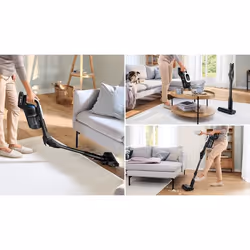Bosch BCS1041WAC Scopa elettrica, Unlimited 10, Bianco - Vista aggiuntiva 4