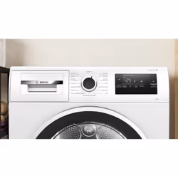 Bosch Serie 4 WTH85218II asciugatrice Libera installazione Caricamento frontale 8 kg A++ Nero, Bianco