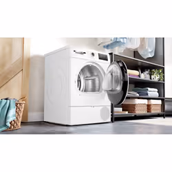 Bosch Serie 4 WTH85218II asciugatrice Libera installazione Caricamento frontale 8 kg A++ Nero, Bianco
