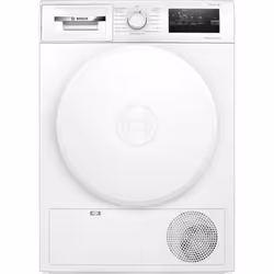 Bosch Serie 4 WTH8300DFR, Libera installazione, Caricamento frontale, Condensa, Bianco, Manopola, Destra