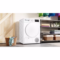 Bosch Serie 4 WTH8300DFR asciugatrice Libera installazione Caricamento frontale 8 kg A++ Bianco - Vista aggiuntiva 4