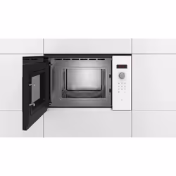 Bosch Serie 4 BFL523MW1F forno a microonde Bianco Solo microonde Da incasso 20 L 800 W