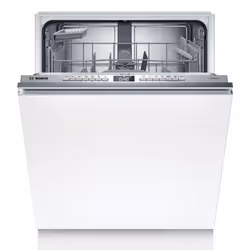Bosch Serie 4 SBV4EAX28E, A scomparsa totale, Dimensione massima (60 cm), Argento, Pulsanti, Acciaio inox, 13 coperti