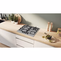 Bosch Serie 4 PGH6B5K60 , Piano cottura a gas, 60 cm, Acciaio inox - Vista aggiuntiva 5