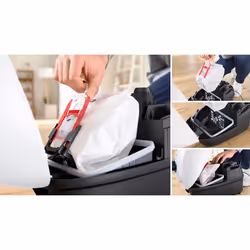Bosch Serie 4 Aspirapolvere con sacco ProHygienic Bianco - Vista aggiuntiva 6
