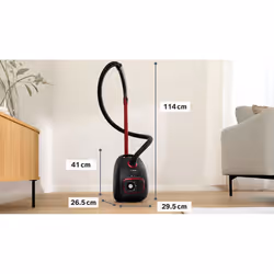Bosch Serie 4 BGB41POW1 aspirapolvere a traino 4 L Secco 850 W Sacchetto per la polvere - Vista aggiuntiva 6