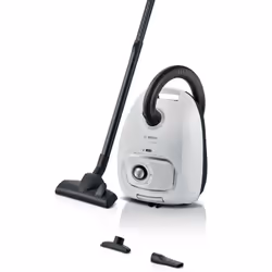 Aspirapolvere con sacco Bosch Serie 4, progettato per le pulizie quotidiane e per quelle più impegnative. Il motore di alta q ...