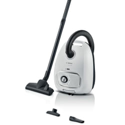 Bosch - Serie 4 BGB41WH1 Aspirapolvere a Traino con Sacco, Raggio d'azione 11 m, Sacchetto Polvere xl, Bocchetta per Tessuti, Bocchetta per Fessure,
