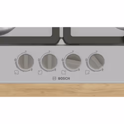 Bosch Serie 4 PGH6B5K90 , Piano cottura a gas, 60 cm, Acciaio inox - Vista aggiuntiva 3