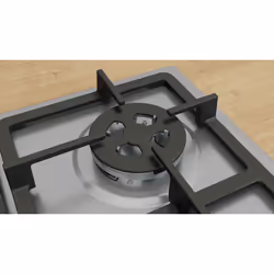Bosch Serie 4 PGH6B5K90 , Piano cottura a gas, 60 cm, Acciaio inox - Vista aggiuntiva 4