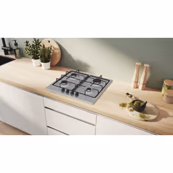 Bosch Serie 4 PGP6B5K85 , Piano cottura a gas, 60 cm, Acciaio inox - Vista aggiuntiva 5