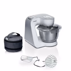 Bosch Serie 4 MUM58200, 3,9 L, Bianco, 1,1 m, 2,7 L, 800 g, Acciaio inox