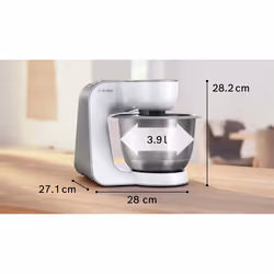 Bosch Serie 4 MUM58200 robot da cucina 1000 W 3,9 L Bianco