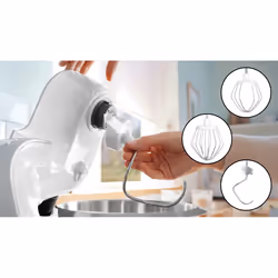 Bosch Serie 4 MUM58200 robot da cucina 1000 W 3,9 L Bianco - Vista aggiuntiva 6