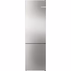 Bosch Serie 4 KGN392I1F , Frigorifero combinato da libera installazione, 203 x 60 cm, Acciaio spazzolato anti-impronta Classe ...