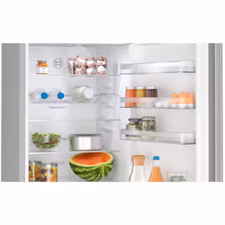 Bosch Serie 4 KGN392I1F , Frigorifero combinato da libera installazione, 203 x 60 cm, Acciaio spazzolato anti-impronta Classe A - Vista aggiuntiva 6