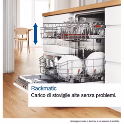 Bosch Serie 4 SMV4HVX07E Lavastoviglie da incasso a scomparsa totale 60 cm - Vista aggiuntiva 4