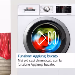 Bosch Serie 6 WGG254F0II lavatrice Caricamento frontale 10 kg 1400 Giri/min Bianco - Vista aggiuntiva 8
