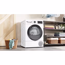 Bosch WQG233D0II asciugatrice Libera installazione Caricamento frontale 8 kg Bianco - Vista aggiuntiva 4