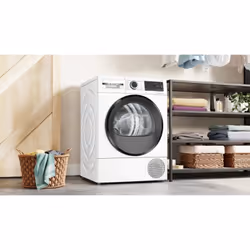 Bosch Serie 6 WQG235D1ES asciugatrice Libera installazione Caricamento frontale 8 kg Bianco - Vista aggiuntiva 4